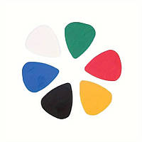 Медіатори для акустичної та електрогітари 20 шт, 0.51мм випадкові кольори