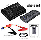 Пусковий пристрій (бустер) + Power Bank 8000mAh 12V 600А, фото 3
