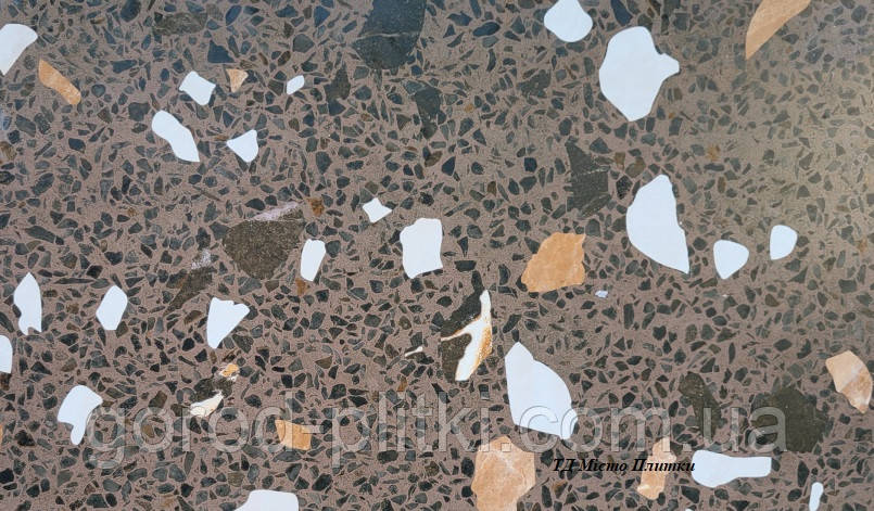 Плитка 60х120 – керамограніт Calypso Brown F P 600x1200x8 R Satin 1, фото 1