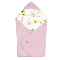 Покрывало Lionelo TRAVEL SWADDLE BLANKET PINK FLOWER