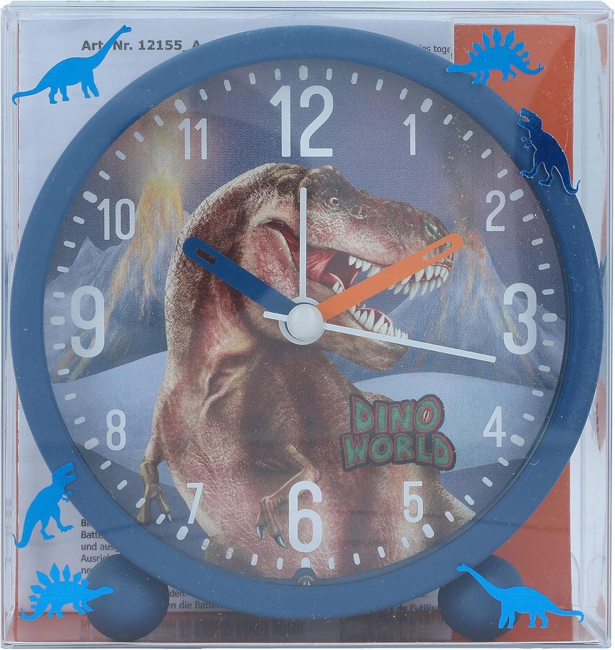 TOP Model дитячий настільний годинник будильник Dino World 12155, фото 1