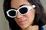 Жіночі окуляри новинка 2024 року 13310 SunGlasses ch-wh (o4ki-13310), фото 4