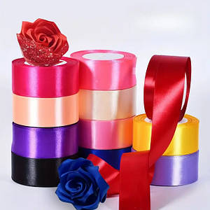 Стрічки атласні 4см (23 метри)