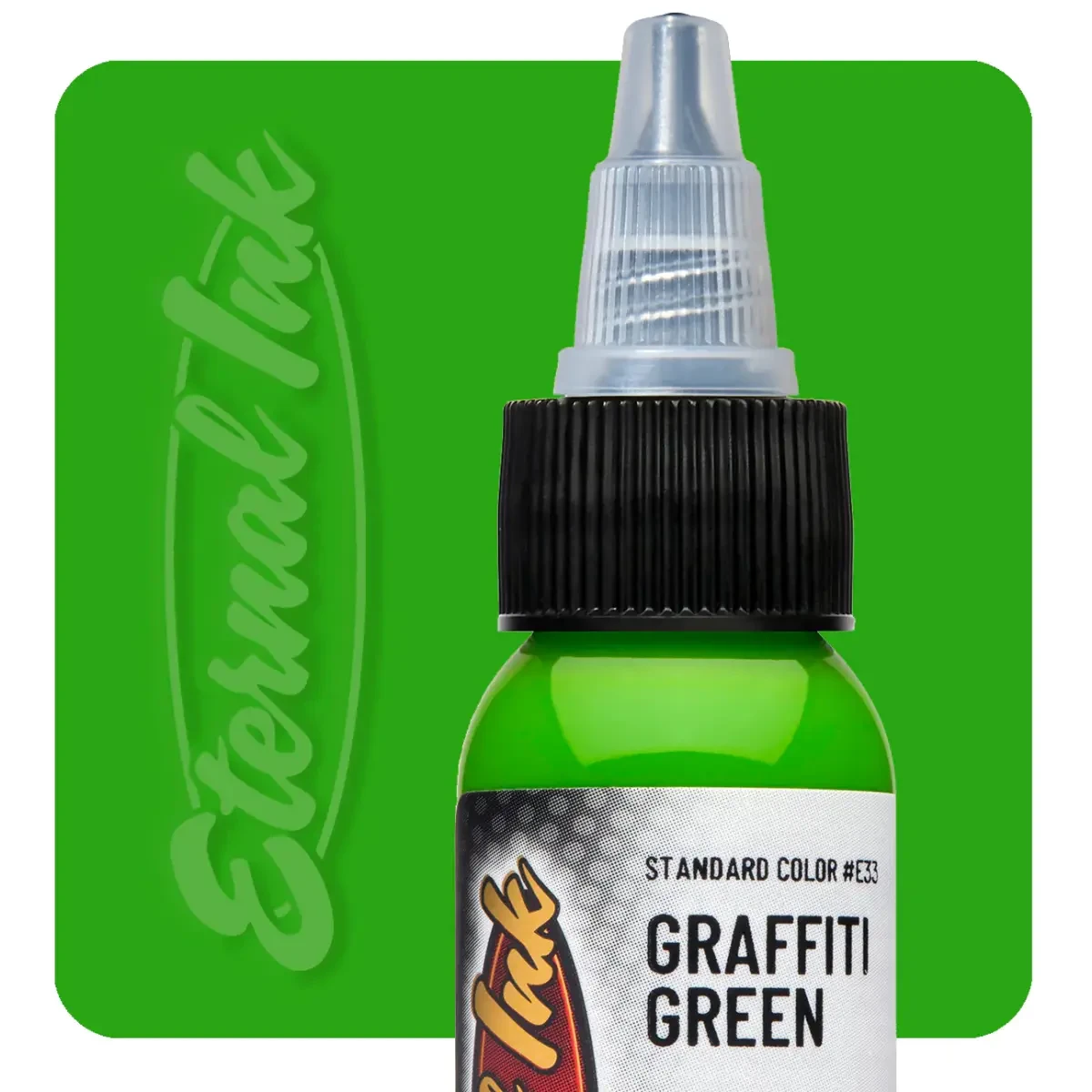 30 мл Тату фарба Graffiti Green Eternal