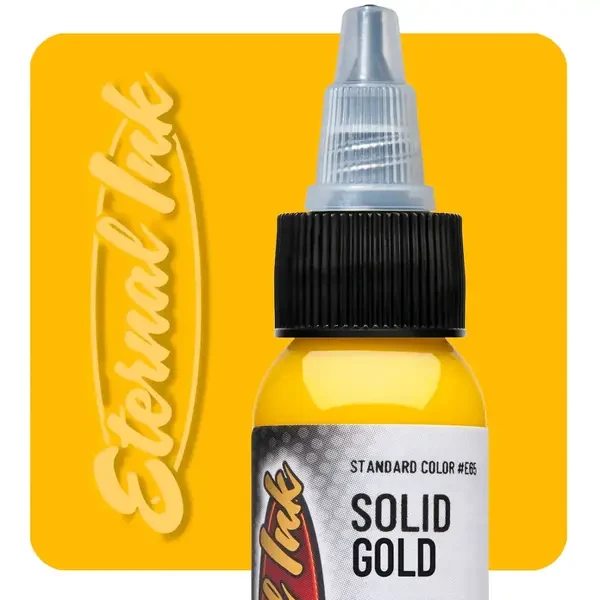 15 мл Тату фарба Solid Gold Eternal