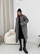 Пальто Тедди на гудзиках норма, фото 2