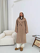 Пальто Тедди на гудзиках норма, фото 4