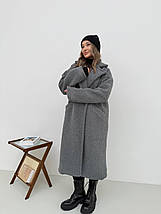 Пальто Тедди на гудзиках норма, фото 3