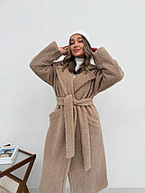 Пальто Тедди на гудзиках норма, фото 5