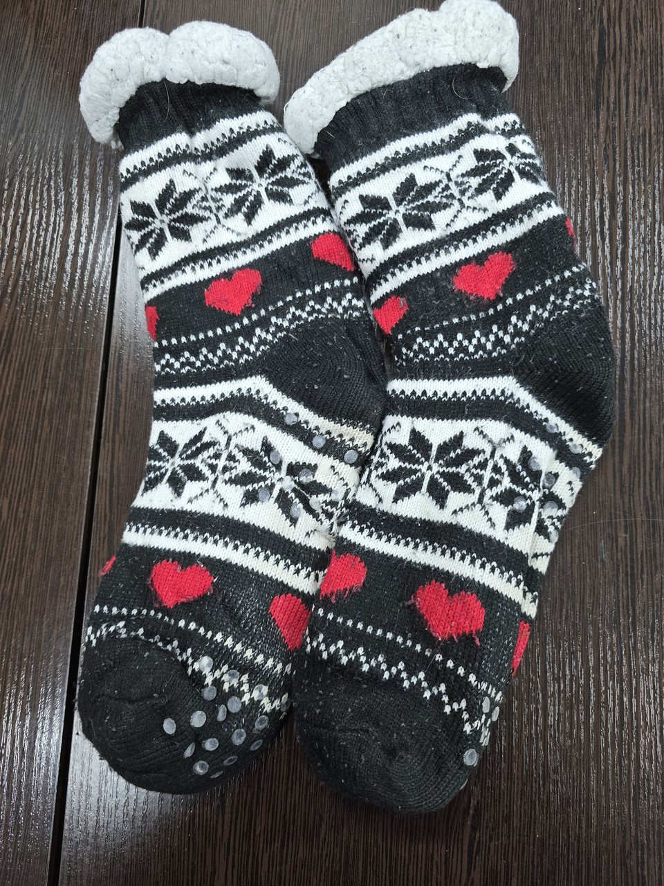 Носки-тапочки жіночі бу. махрові 39-41