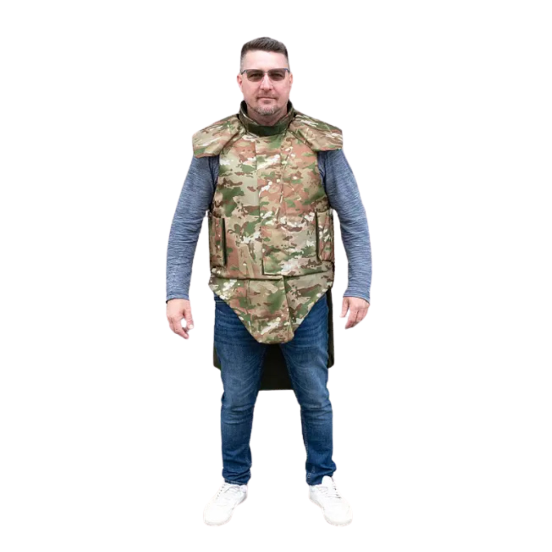 Балістичний захисний жилет кевлар, Норвегія, колір мультикам, фото 1