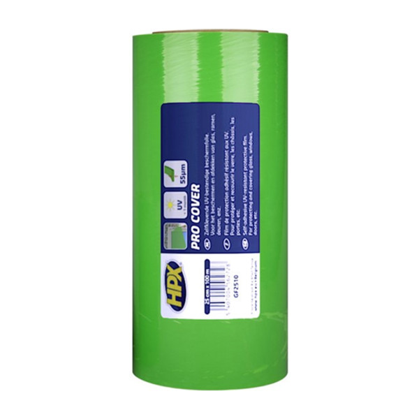 Плівка захисна HPX PRO COVER самоклейна з УФ-захистом, 25 см*100 м, 55 мікр.