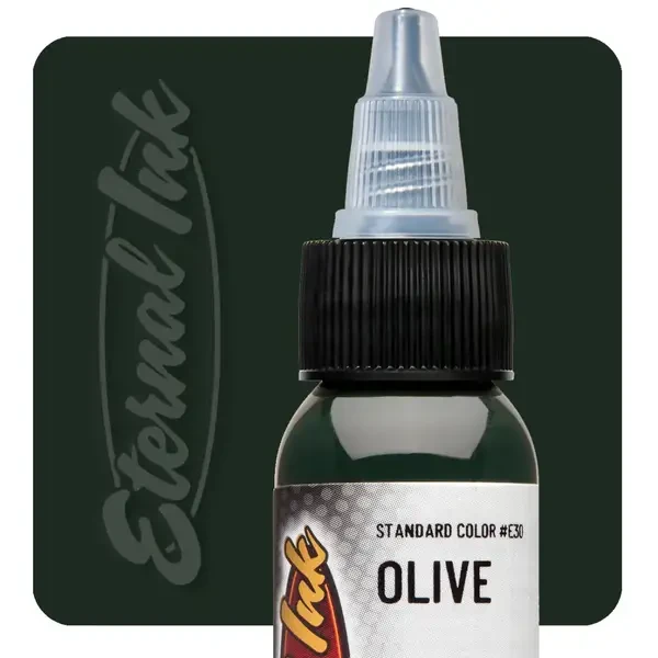15 мл Тату фарба Olive Eternal