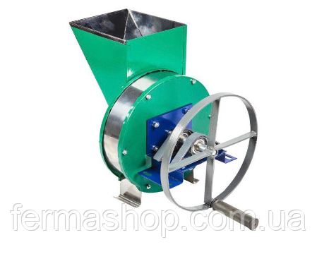 Подрібнювач овочів та фруктів ручний з вкладкою з нержавіючої сталі (ІNOX) - ПУФ2, фото 1