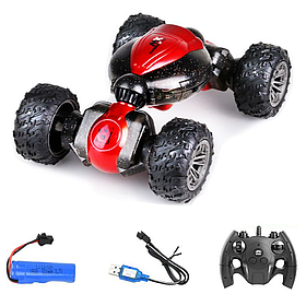 Трюкова машинка перевертень на радіокеруванні Stunt Червона