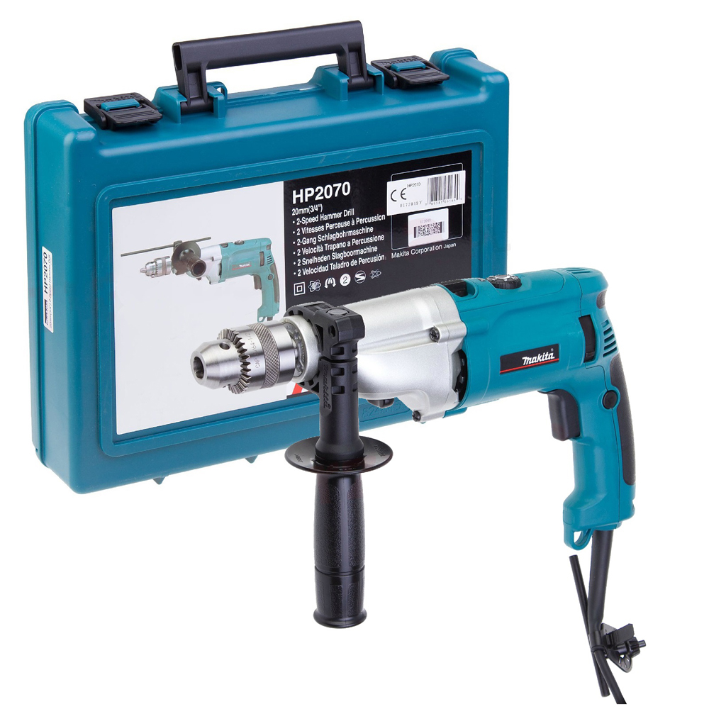 Дриль з ударом Makita HP2070