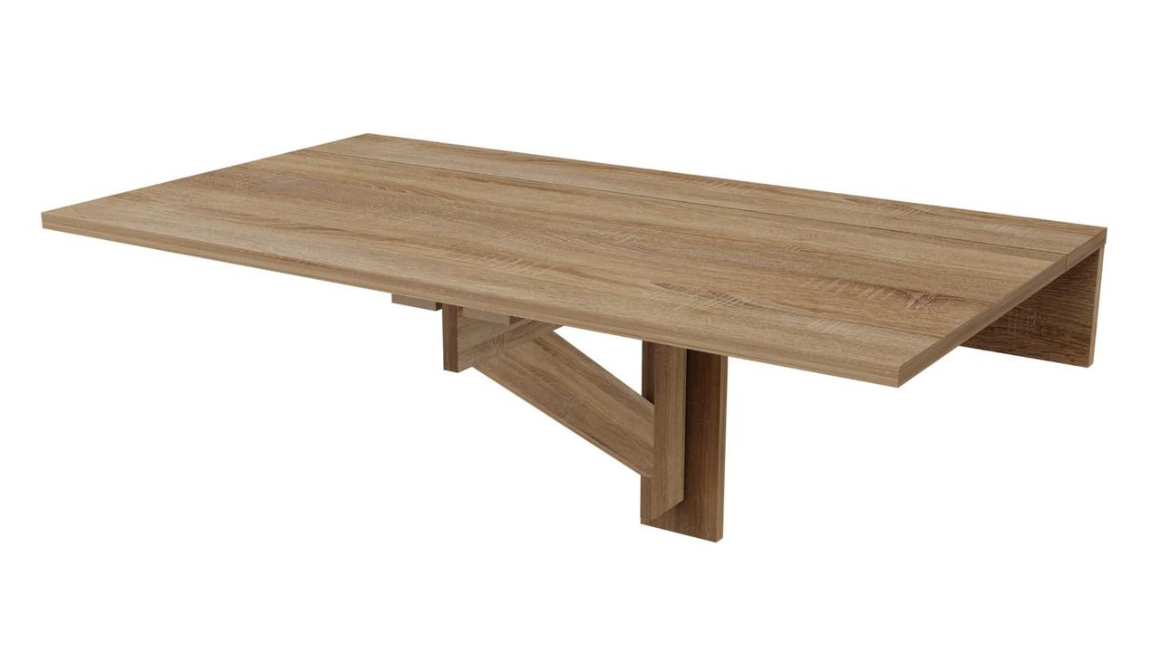 Стіл трансформер "Міні Лайт" 90х50 см. Дуб сонома, фото 1