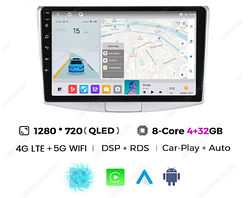Штатна магнітола VW Passat B6 B7 CC Android 11 DSP, 4G M300S 4/32gb