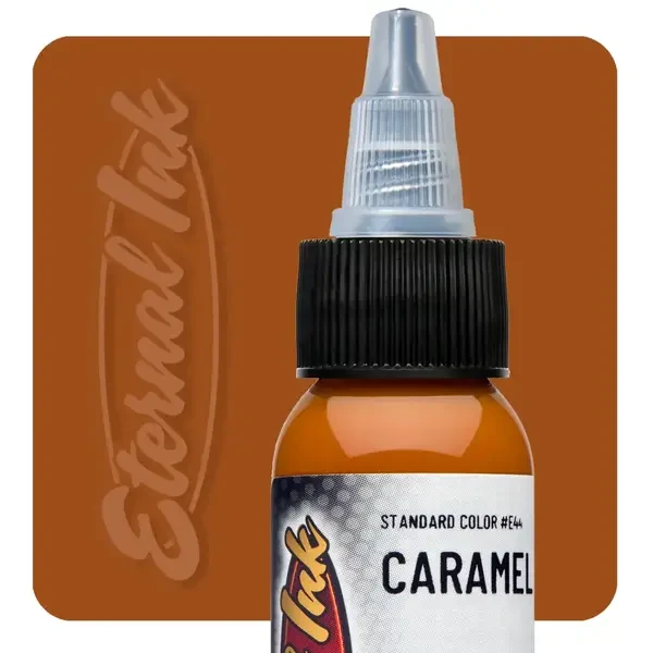 15 мл Тату фарба Caramel Eternal, фото 1