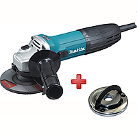 Кутова шліфувальна машина Makita GA5030R + безключова гайка