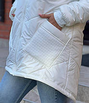 Жіноча зимова довга куртка, фото 5