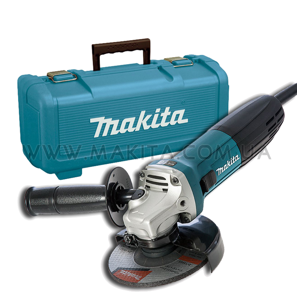 Кутова шліфувальна машина Makita GA 5030 R + Кейс