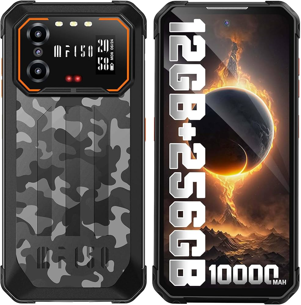 Смартфон Oukitel IIIF150 B2 Black 6/256gb 10000 mAh 4G LTE Global Подарунок скло!