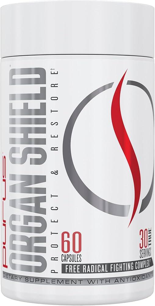 Антиоксиданти Purus Labs Organ Shield Active Antioxidant 60 капс.