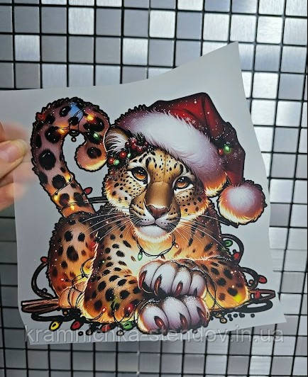 Новорічні наклейки, фото 1