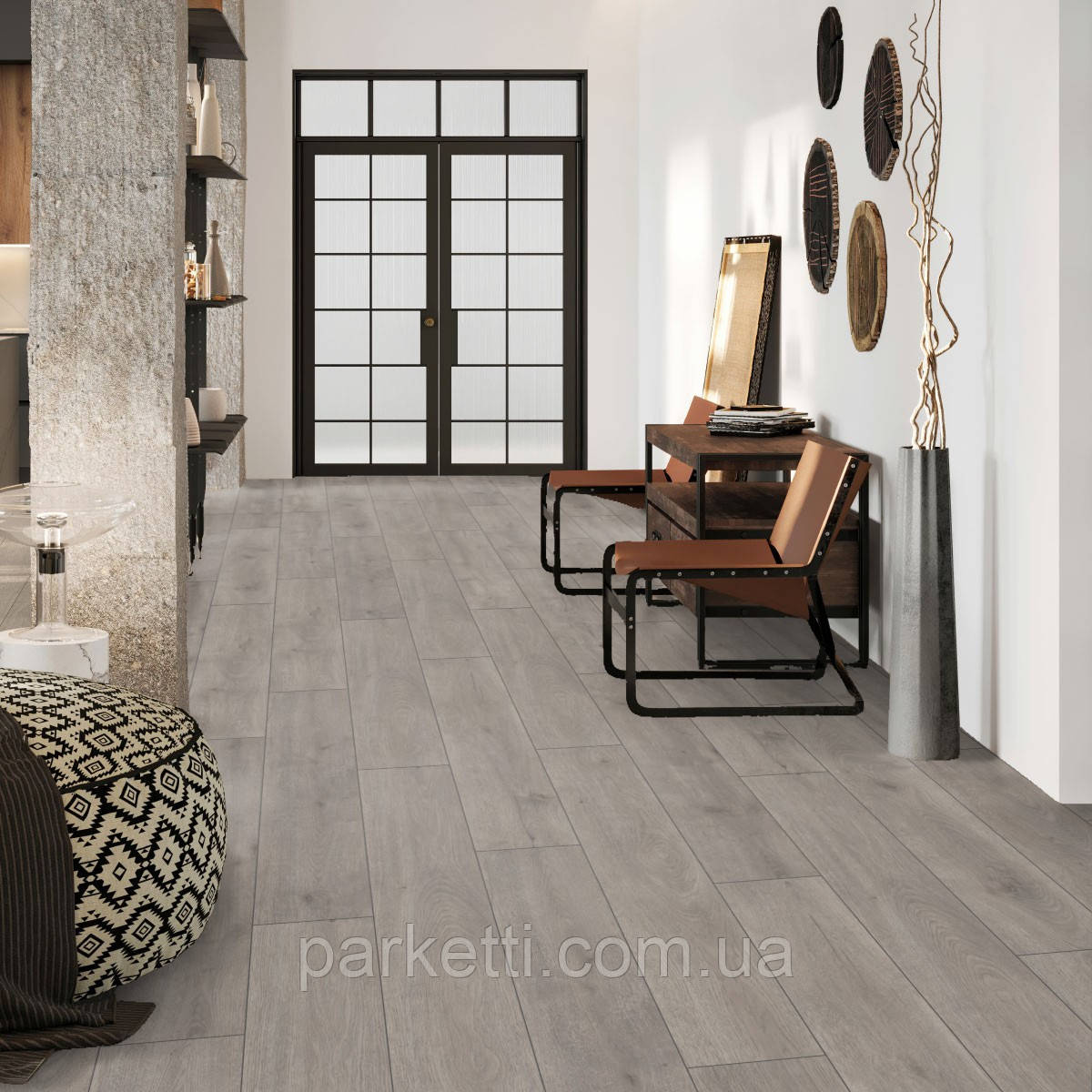 Krono Original Super Natural K642 Дуб Флінт Монтічелло (Flint Monticello Oak), ламінат, фото 1