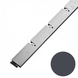 Профіль KRAFT Грильято поздовжній 40*2400 мм (комірка 100*100) Ral 7024