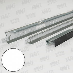 Профіль стельовий KRAFT FORTIS головний 15*3600 мм Ral 9003