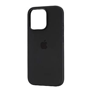 Чохол Silicone Case with MagSafe & SplashScreen iPhone 16 Pro Black, фото 1