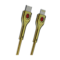 Кабель (шнур) LP USB Type-C на Lightning 30Вт зі швидкою зарядкою (QC) 1м C301ML