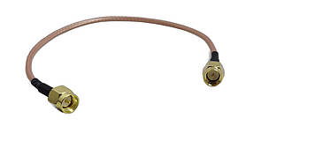 Перехідник пігтейл SMA male-SMA male прямий, 20см