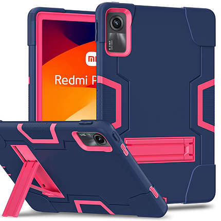 Чохол Strong Case Tablet на Xiaomi Redmi Pad SE 11" / синій + малиновий, фото 1