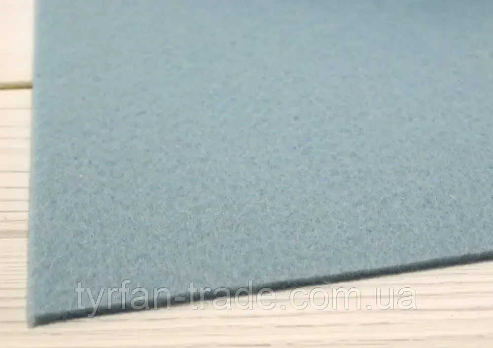 Технічний повсть — колір блакитний 3 мм, фото 1