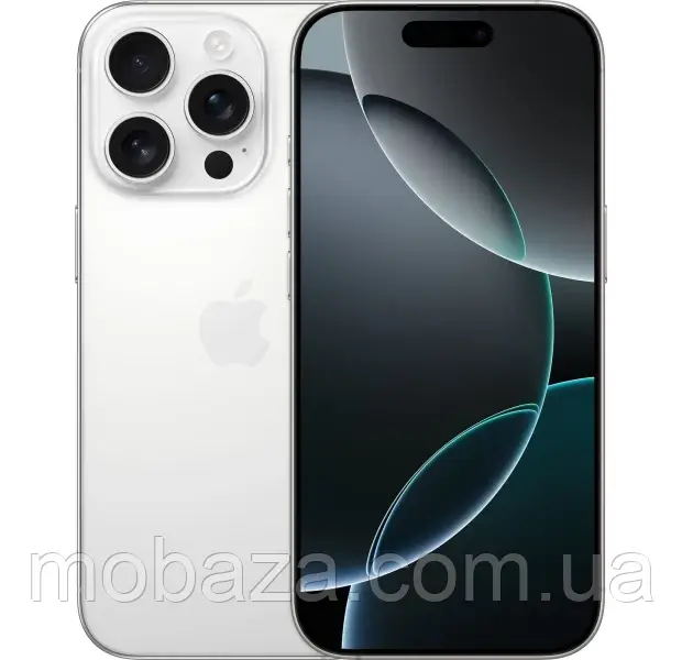 Смартфон Apple iPhone 16 Pro 256 GB White Titanium (MYNJ3)