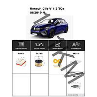 Комплект фільтрів Renault Clio V 1.3 TCe (2019-) WIX
