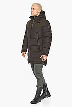Куртка чоловіча ергономічна в шоколадному кольорі модель 15607 52 (XL), фото 3