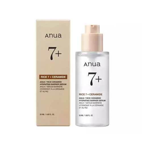 Anua 7 Rice Ceramide Hydrating Barrier Serum Сироватка з рисом і керамідами, 50 мл