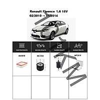 Комплект фільтрів Renault Fluence 1.6 16V (2010-2014) WIX