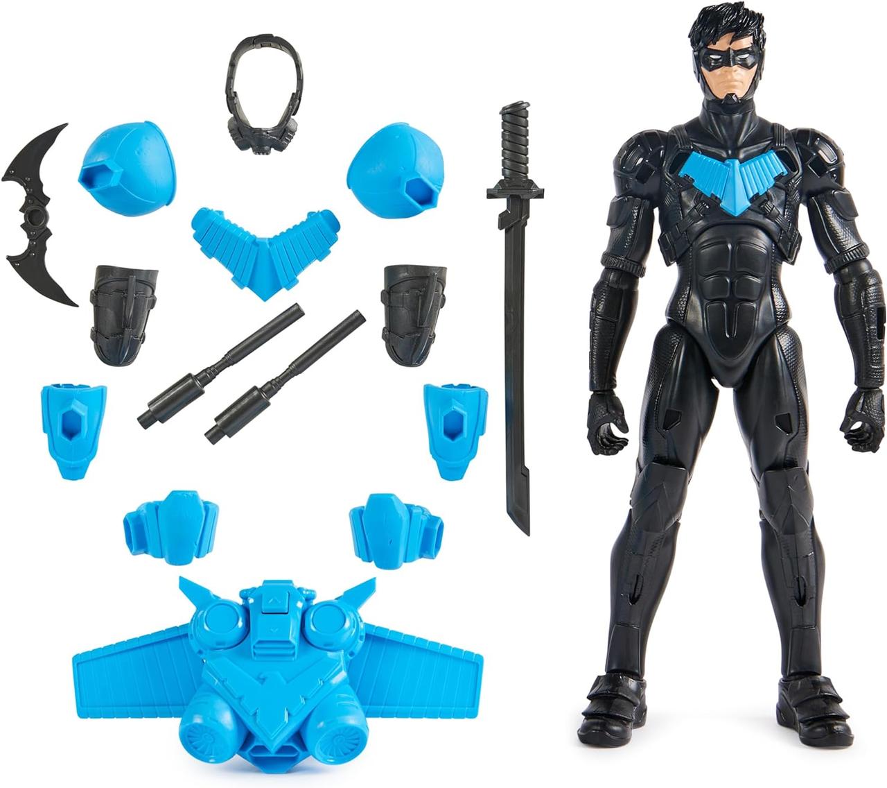 Фігурка Найтвінг 30см з 15 аксесуарами для броні Batman DC Comics Nightwing Spin Master 6069100