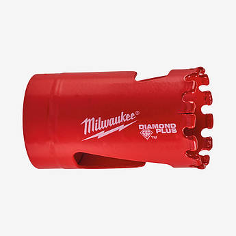 Коронка алмазна Diamond Plus MILWAUKEE, Ø29мм (з різьбою)