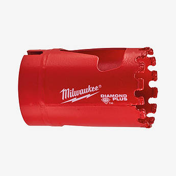 Коронка алмазна Diamond Plus MILWAUKEE, Ø32мм (з різьбою)