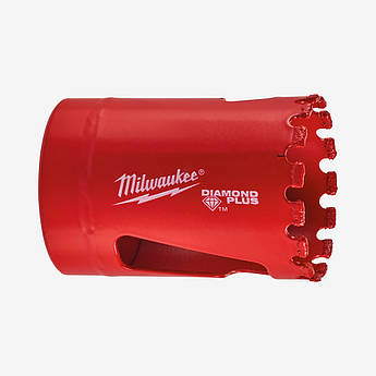 Коронка алмазна Diamond Plus MILWAUKEE, Ø35мм (з різьбою)