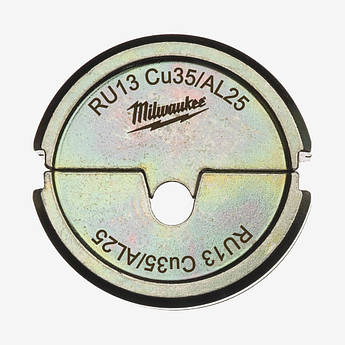 Матриця обжимна для кабелів та конекторів MILWAUKEE, RU13 CU35/AL25