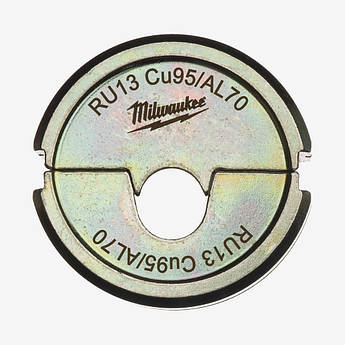 Матриця обжимна для кабелів та конекторів MILWAUKEE, RU13 CU95/AL70