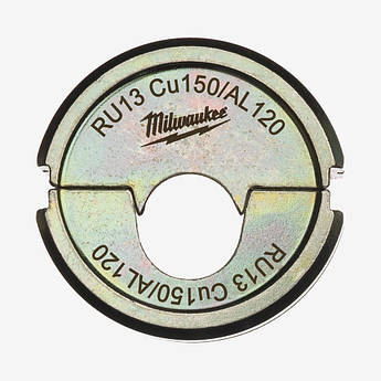 Матриця обжимна для кабелів та конекторів MILWAUKEE, RU13 CU150/AL120