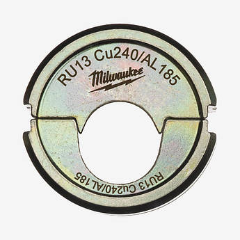 Матриця обжимна для кабелів та конекторів MILWAUKEE, RU13 CU240/AL185